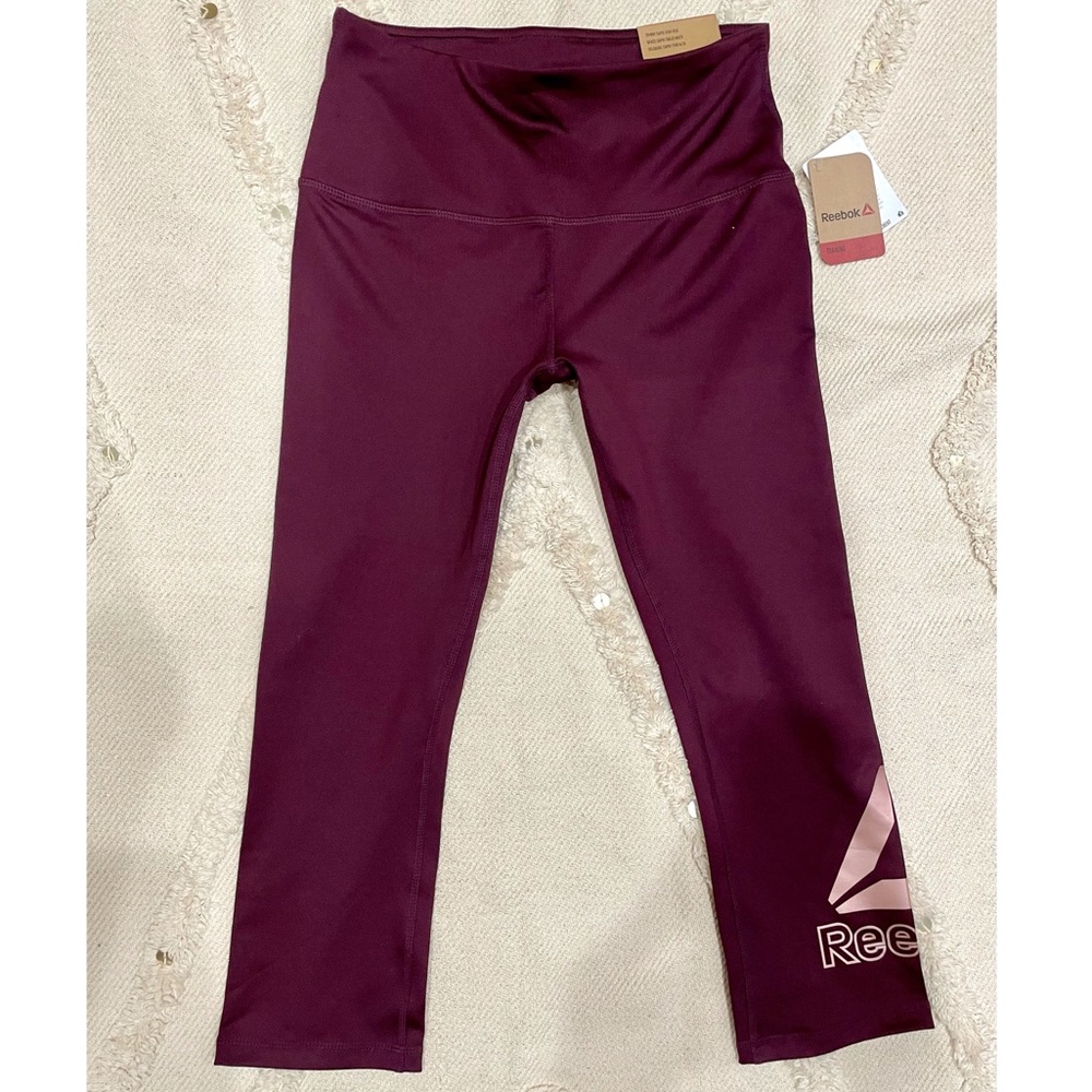 * NWT Reebok Capri Workout/Yoga Leggings *